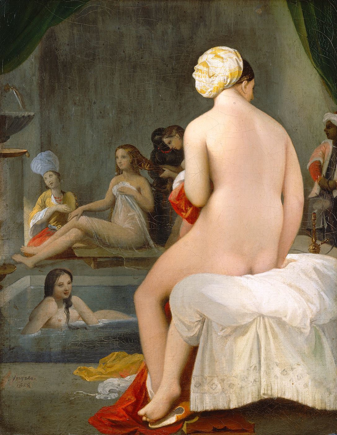 petite-baigneuse Ingres